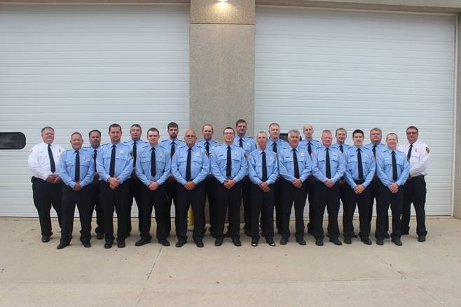 Blue Earth Fire Department Members